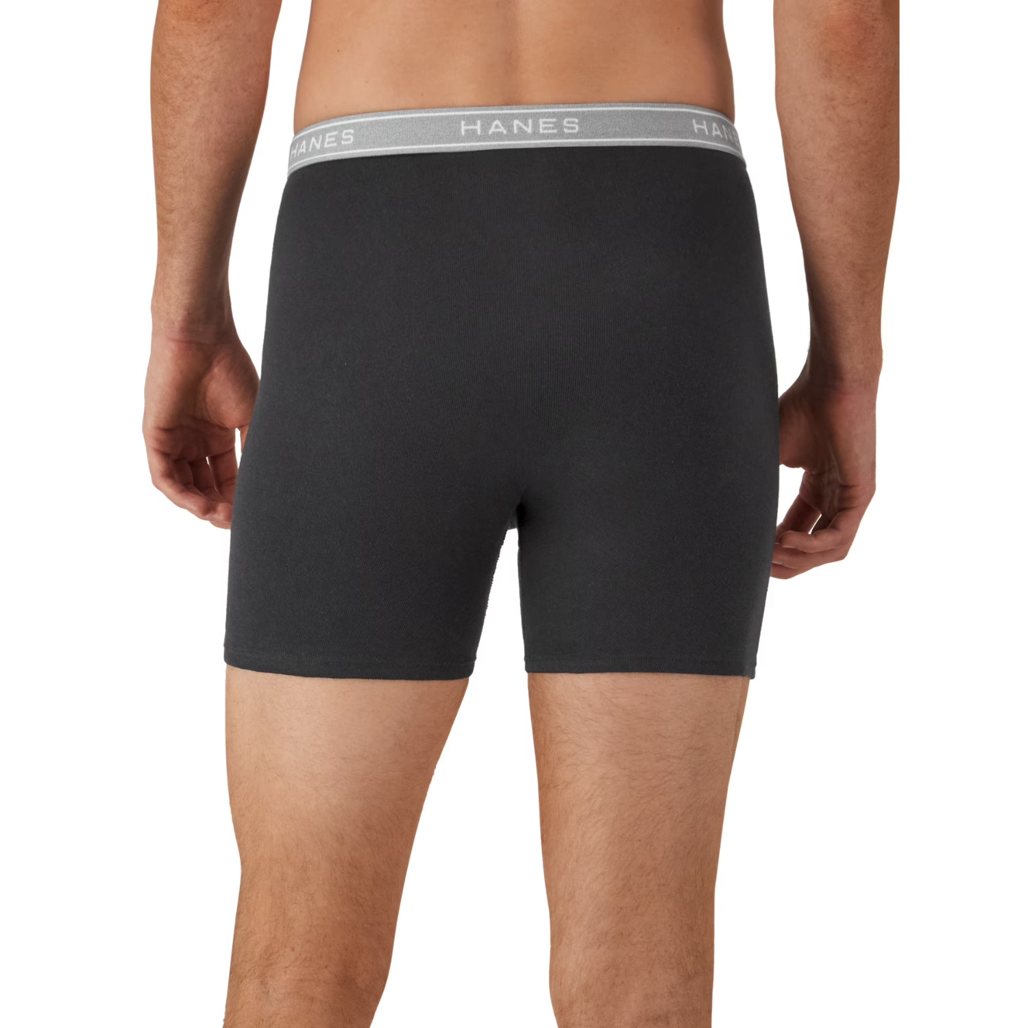 Hanes Mens Assorted Boxer Briefs 10-Pack Everyday Cotton Underwear Set,Size S-XL