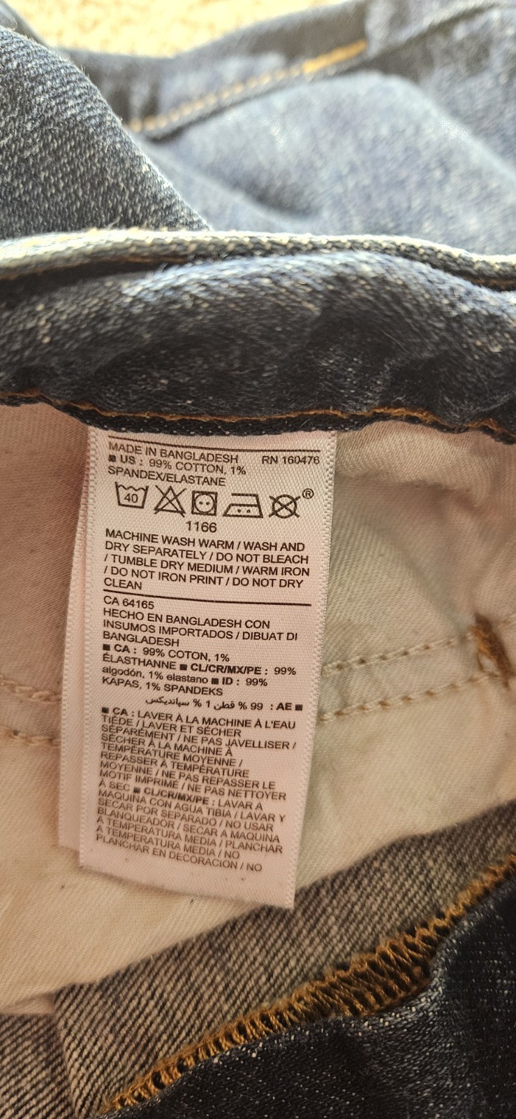 Old Navy Jeans Mens Size 30×30 Blue Slim Fit