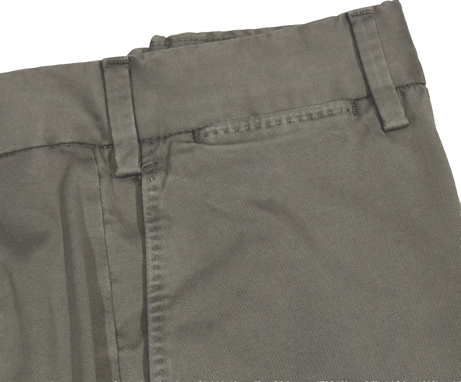 $395 NEW ZANELLA PANTS FITS 34 * DEVON CRINKLE RINSE WASHED COTTON KHAKI CHINO