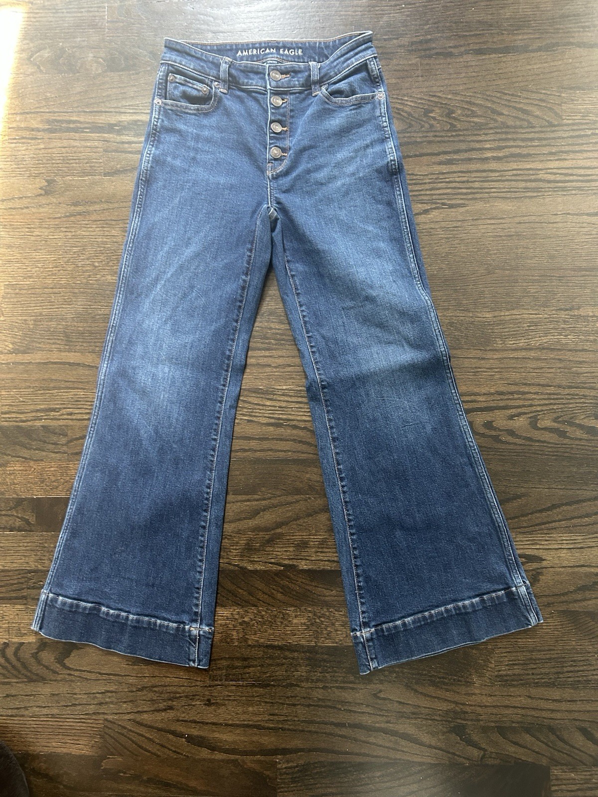 American Eagle High Rise Bootcut Stretch Jeans Size 0; inseam 27.5 in