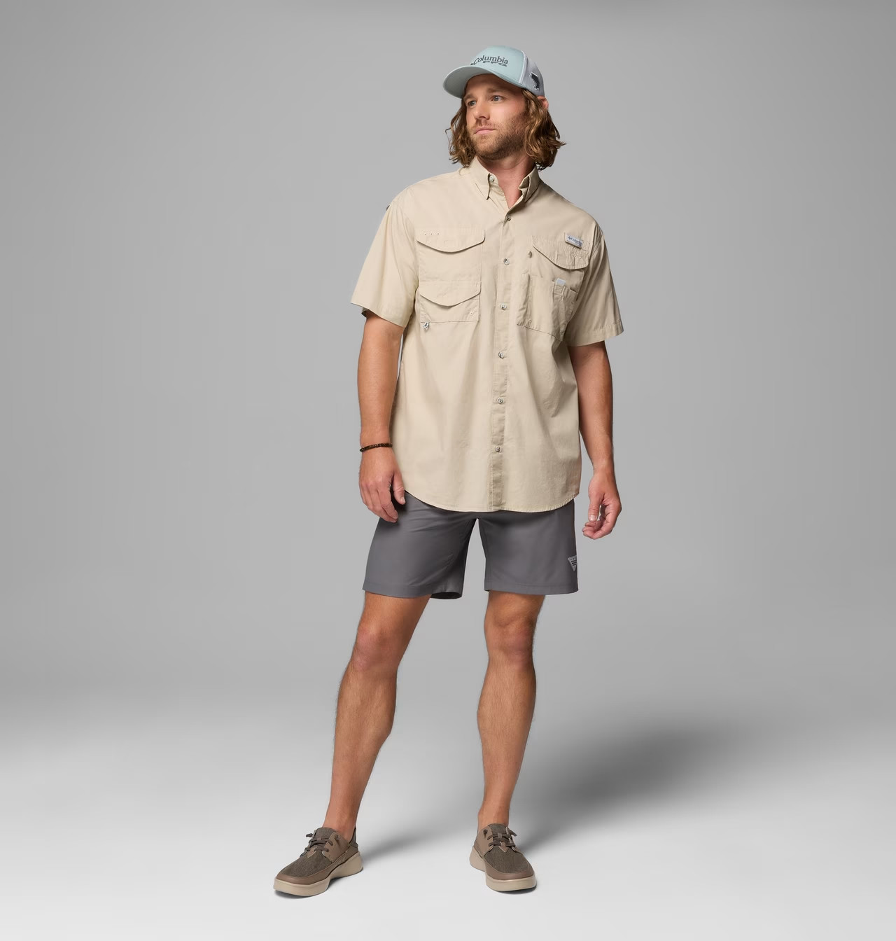 Columbia PFG Bonehead Men’s Short Sleeve Fishing Shirt Cotton