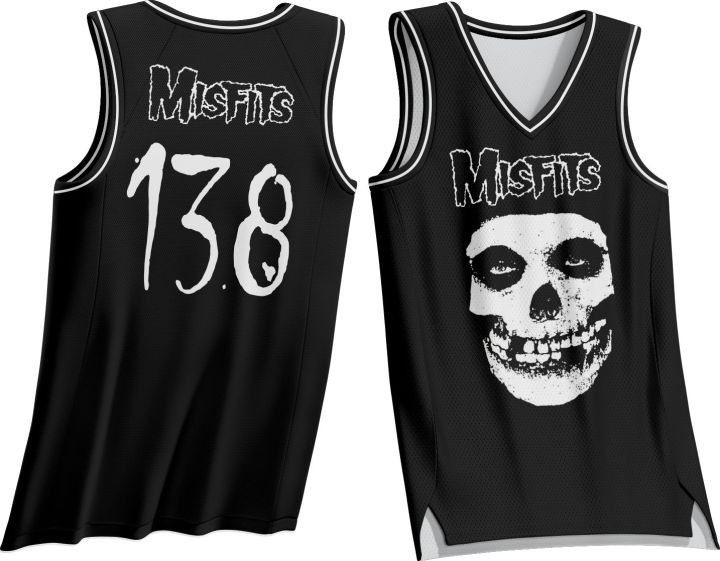 Band Misfits Basketball Jersey MUSIC Size S-5XL KKA12