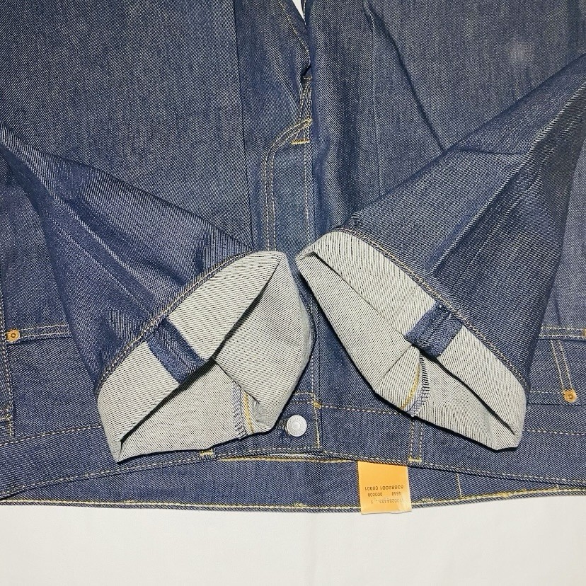 NWT Levi’s 501 Men’s Original Shrink To Fit Button Fly Dark Wash Jeans 38×32