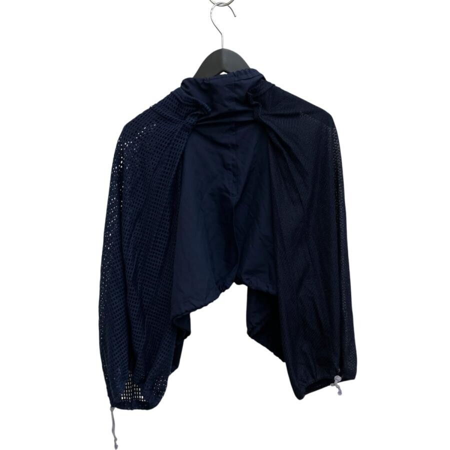 COMME des GARCONS AD2007 Navy Cardigan Women SS Polyester Authentic
