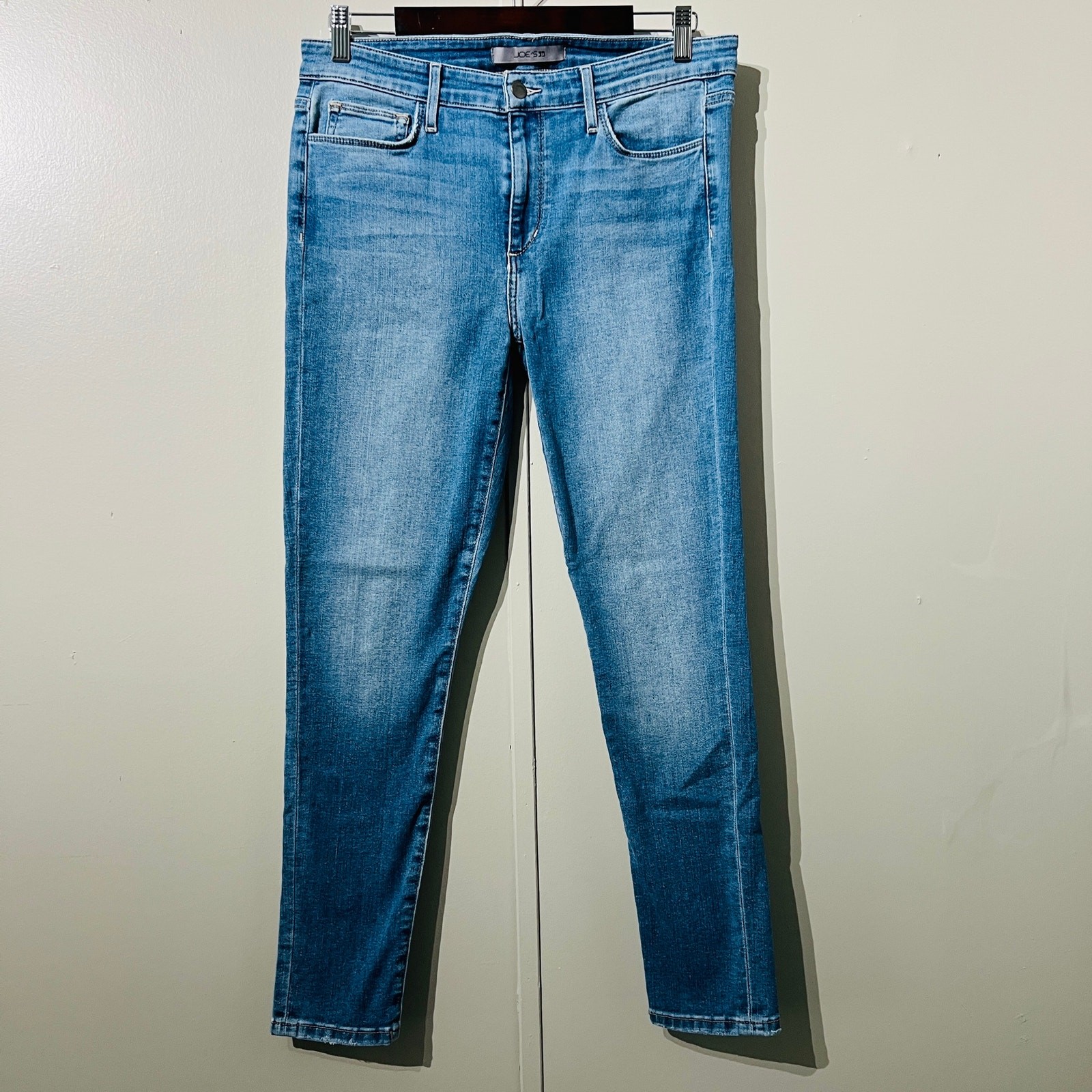 Joe’s Jeans Vilano Mid Rise Skinny Ankle Blue Denim Jeans Women’s Size 31/12