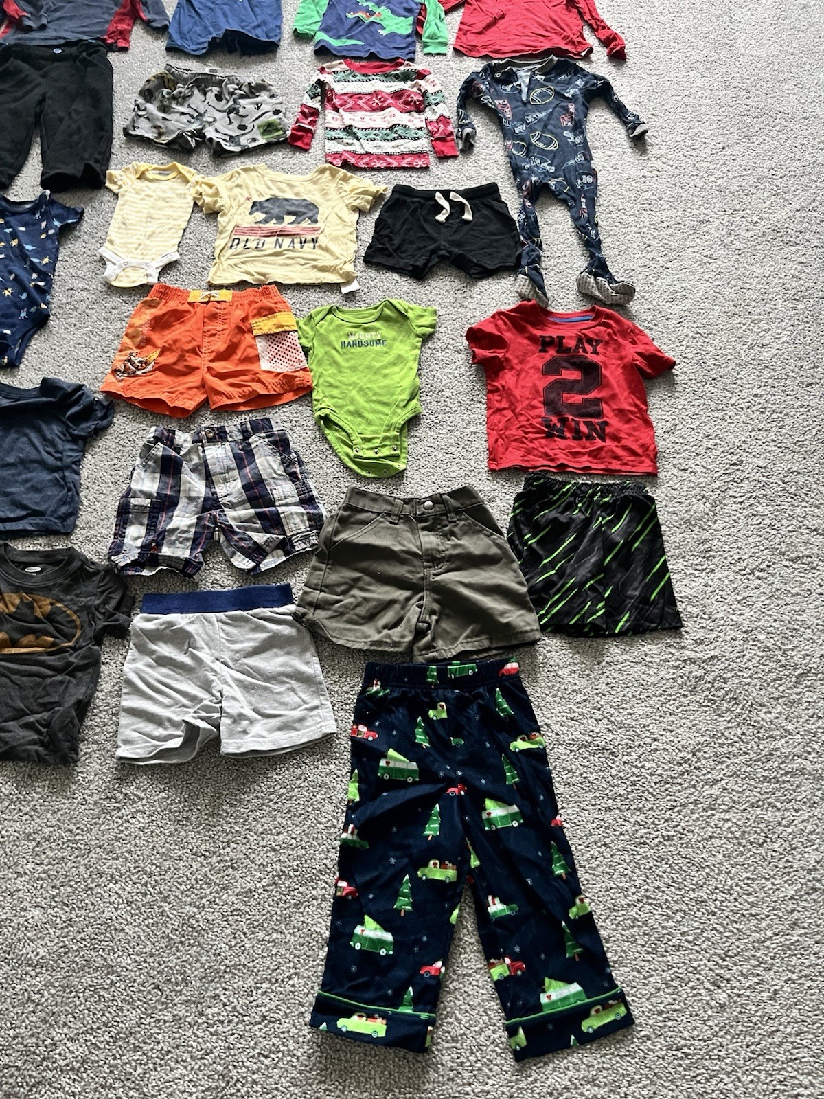 Baby Boy Clothes Variation Of Clothing Etc: Size 12M-4T Variety Lot of 50