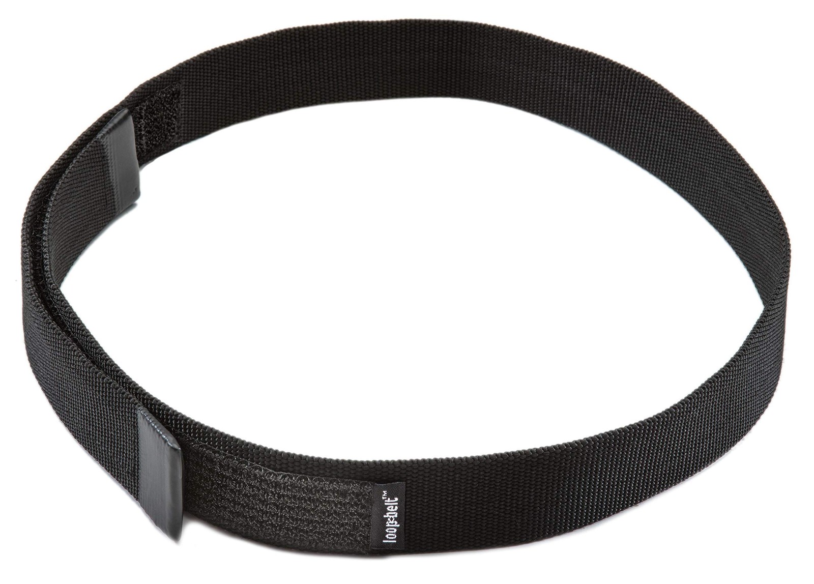 M 34-38 No Scratch Reversible Web Belt with Advanced Hook & Loop Fasteners Bl…