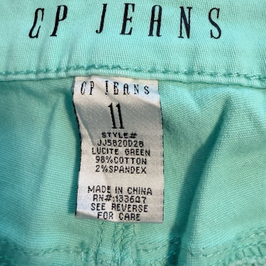 Lucite Green Jeans Women’s Skinny Jeans Size 11