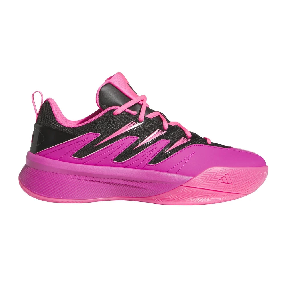 Adidas US 11 Men’s Pink Black Lifestyle Basketball Dame Certified 3 JI1545 New