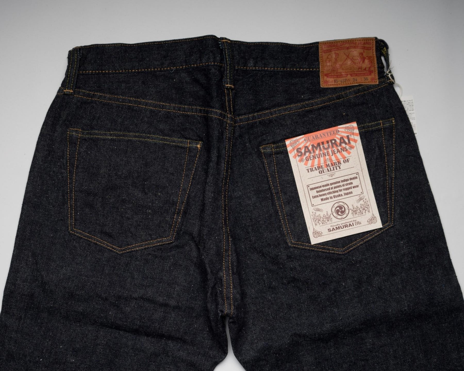 Samurai $335 15oz Otokogi Selvedge Denim Jeans Classic Straight Leg S510HX 30