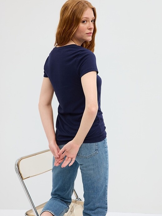GAP Favorite Crewneck Tee T-Shirt WHITE, BLACK, BLUE, GRAY, CORAL NEW XS-XL