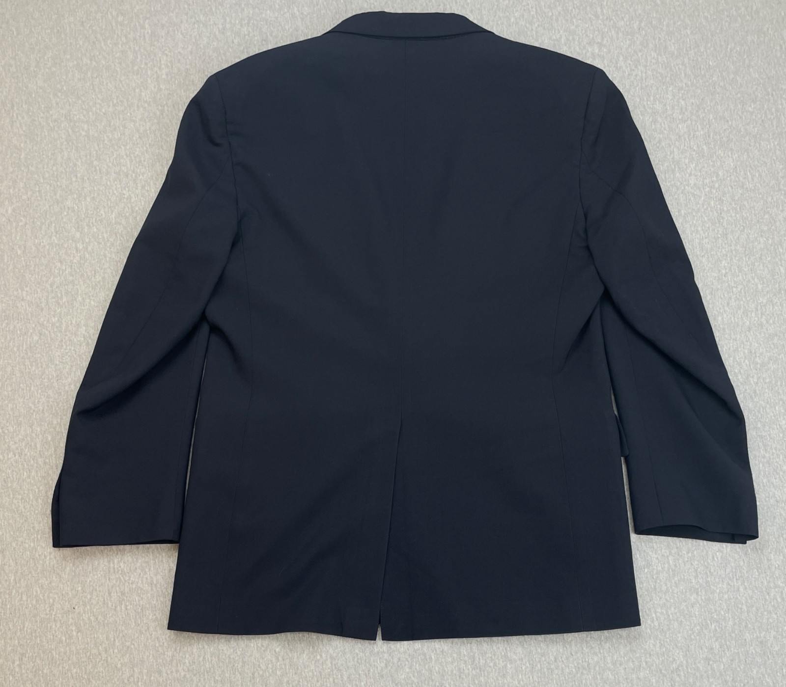 Jos A Bank Blazer Men 40R Navy Blue 100% Wool Single Vented 2-Button Executive