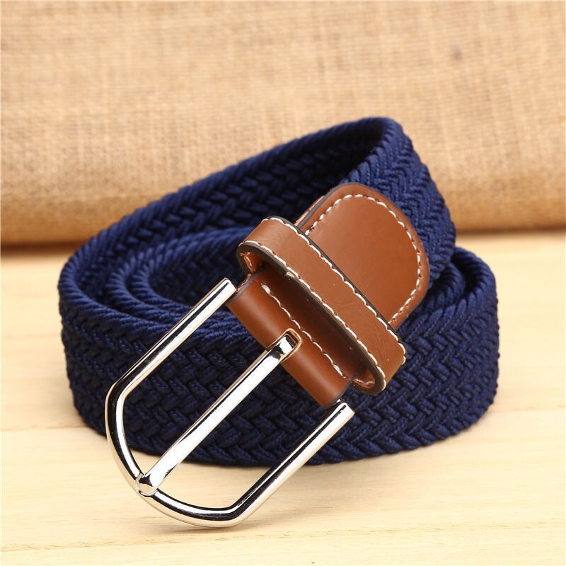 Elastic Fabric Braided Belt,Enduring Stretch Woven Belt for Unisex Men/Women/Jun
