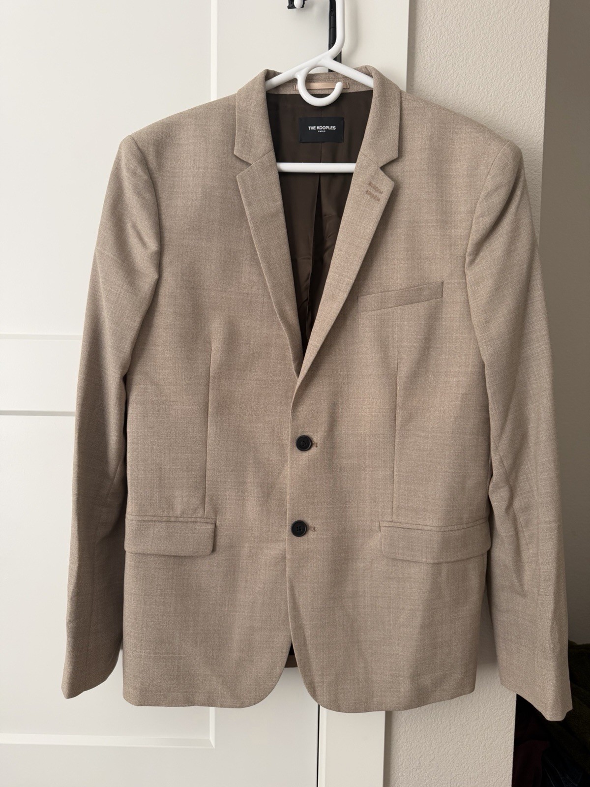 The Kooples men’s blazer Tailored Jacket size EU 50 wool/viscose blend NWT