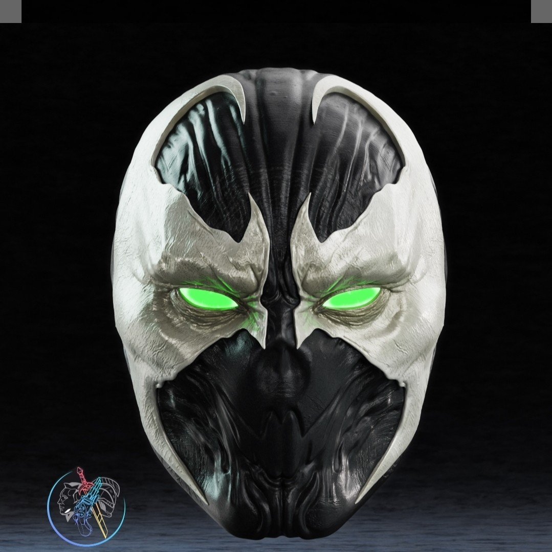 Spawn Mask Cosplay Helmet Face Shell Magnetized And Textured