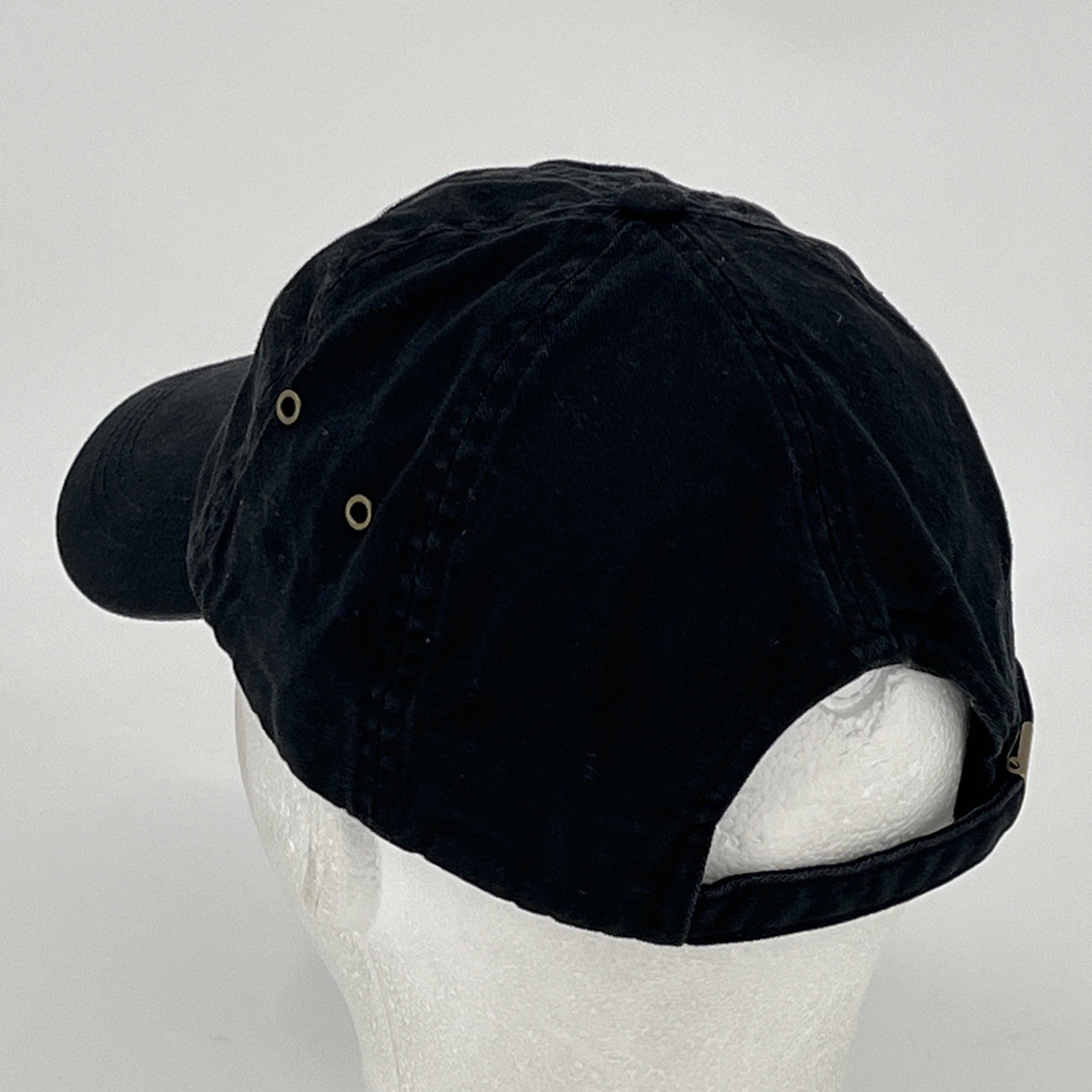 Webster Groves Skatesmen Hockey Hat – Anvil StrapBack Black Cotton Baseball Cap