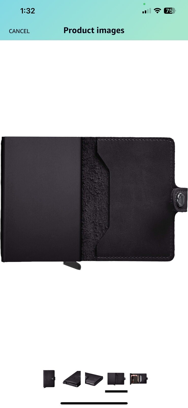 Secrid Black Card Case