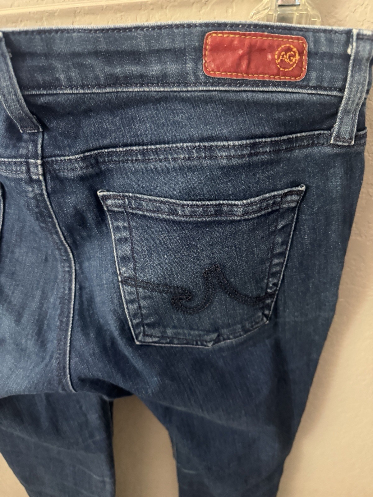 RARE AG Adriano Goldschmied The Stilt Cigarette Jeans 27 | SAMPLE | Made in USA