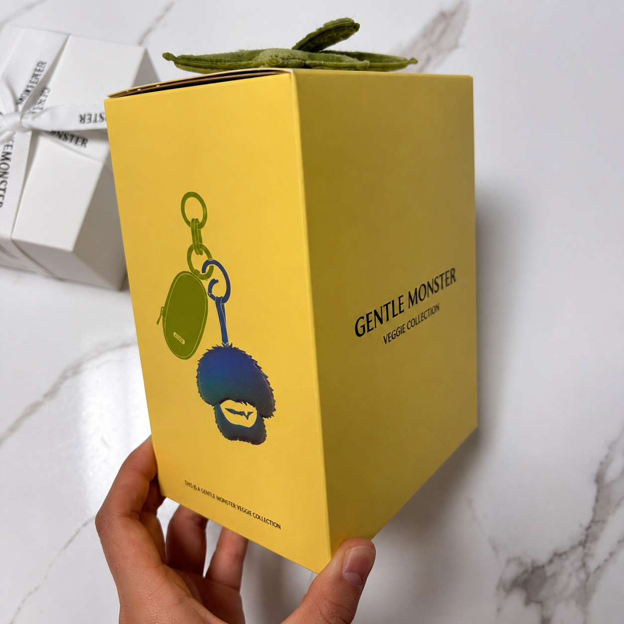 Gentle Monster Veggiemon Plush Keychain Sealed Case (1 Blind Box) Keyring