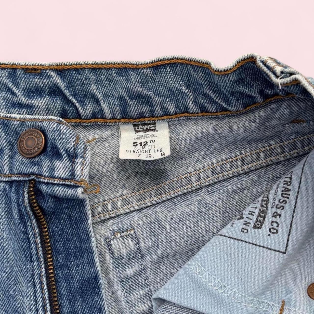 Levi’s Vintage 512 High Waisted Medium Wash Shorts Size 7R/24