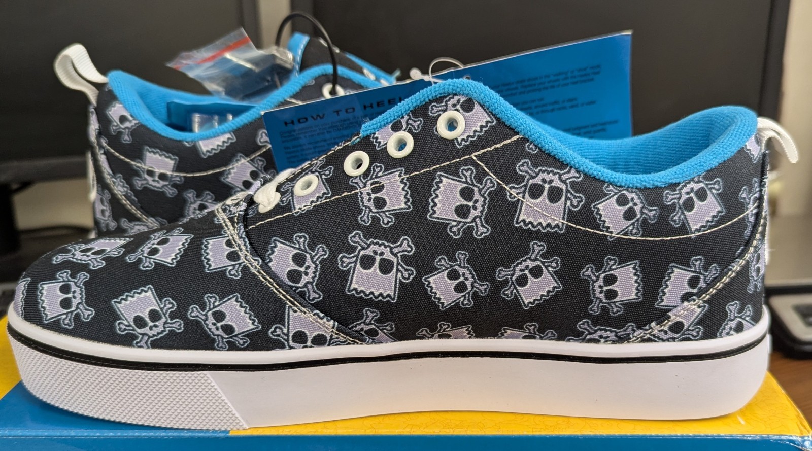 HEELYS SIMPSONS PRO 20 PACK N HEELY MENS SNEAKERS *SEE VARIATION* NEW IN BOX