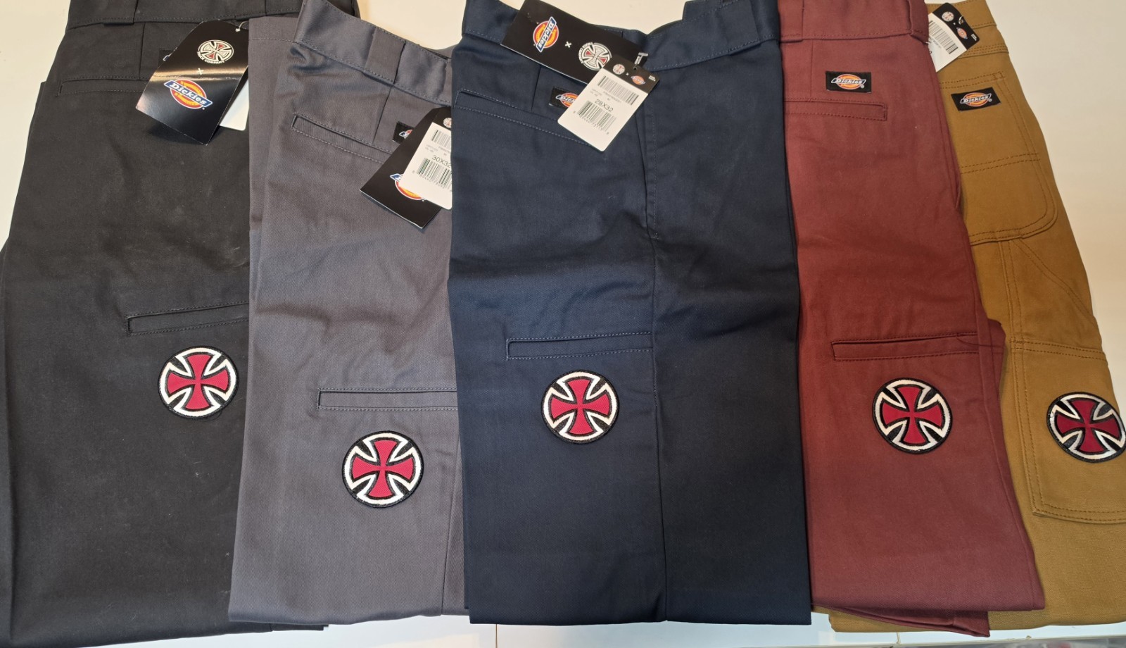 Dickies x Independent Truck BLACK pants –