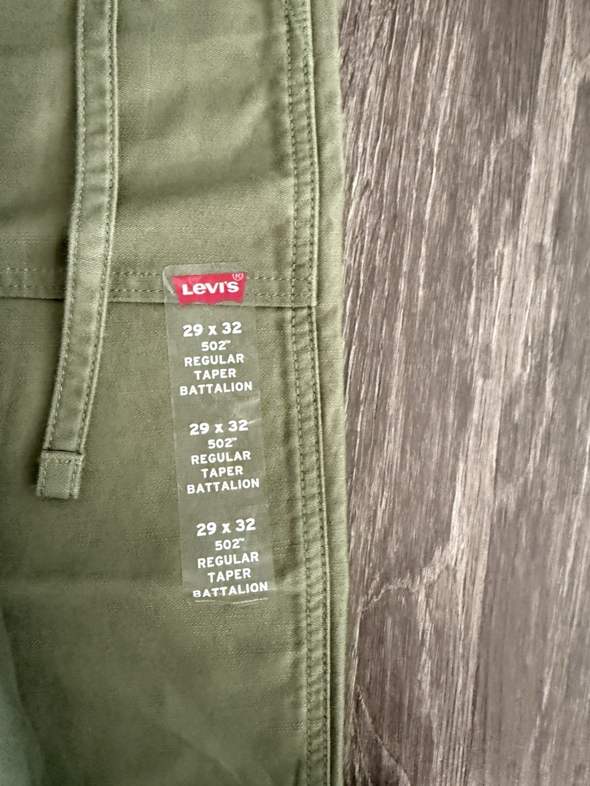 2 Levi’s Batallion Pant (502) Men’s 29
