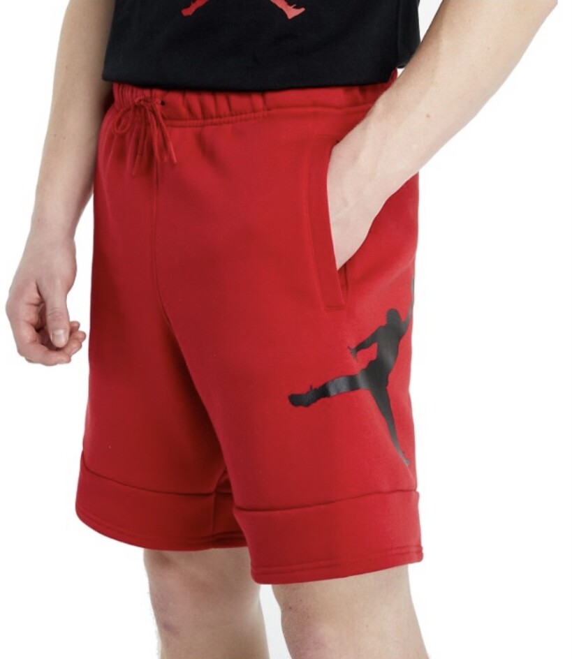 NEW Air Jordan Retro Fleece Red Bred 1 4 11 or Black Metallic 5 Shorts M – L