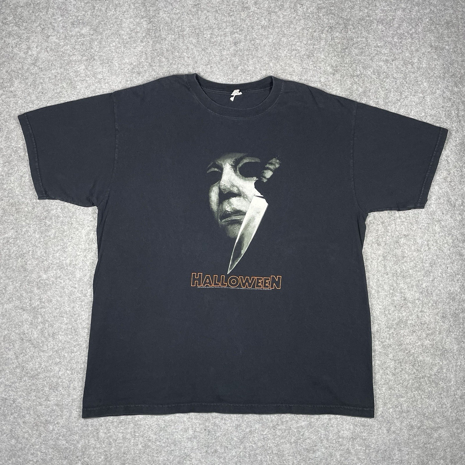 Vintage 2005 Halloween Michael Myers T Shirt Anvil Mens XL Horror Movie Y2K