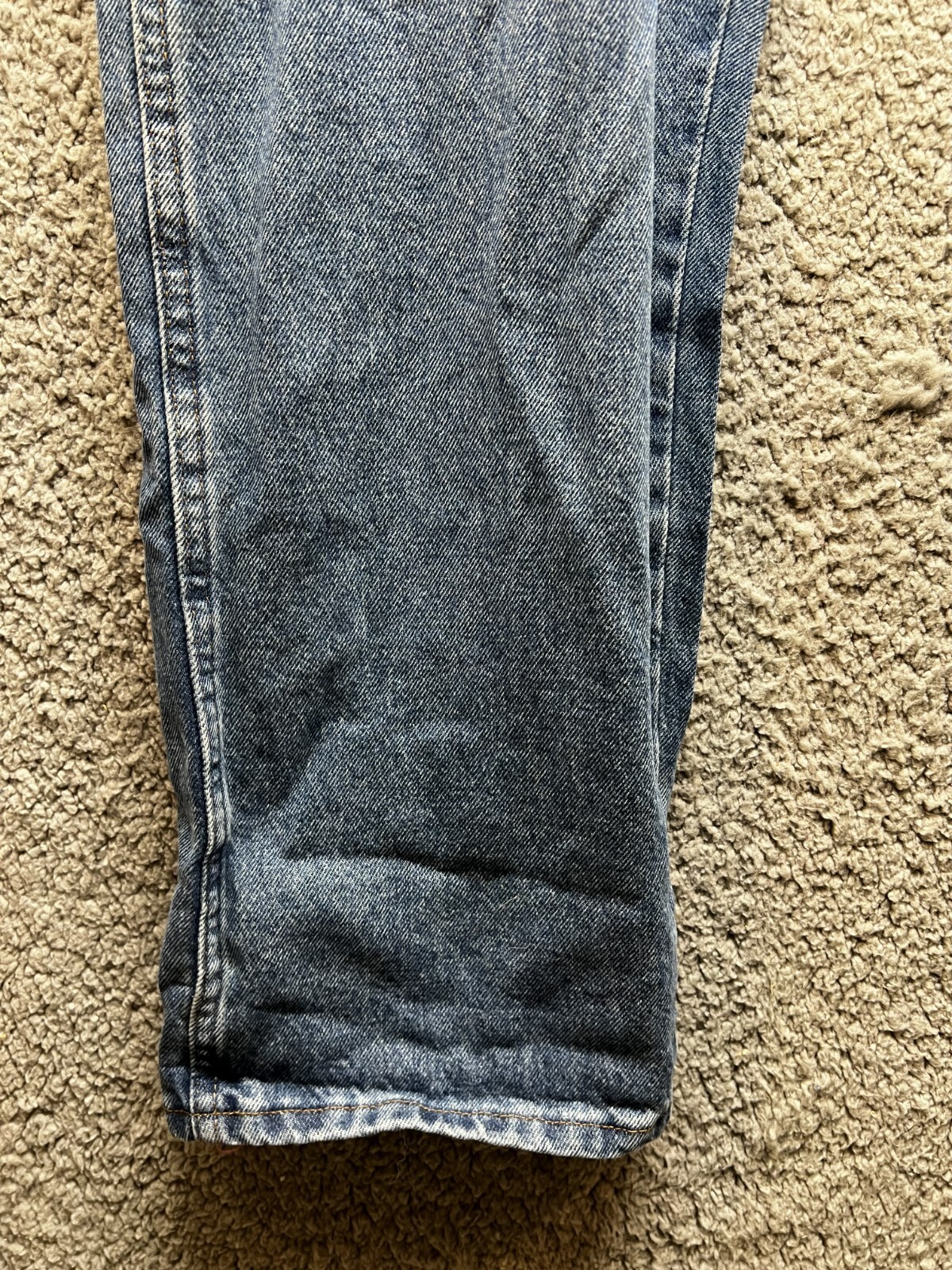 Rustler by Wrangler Jeans Mens 44×32 Blue Regular Fit Straight Leg Denim
