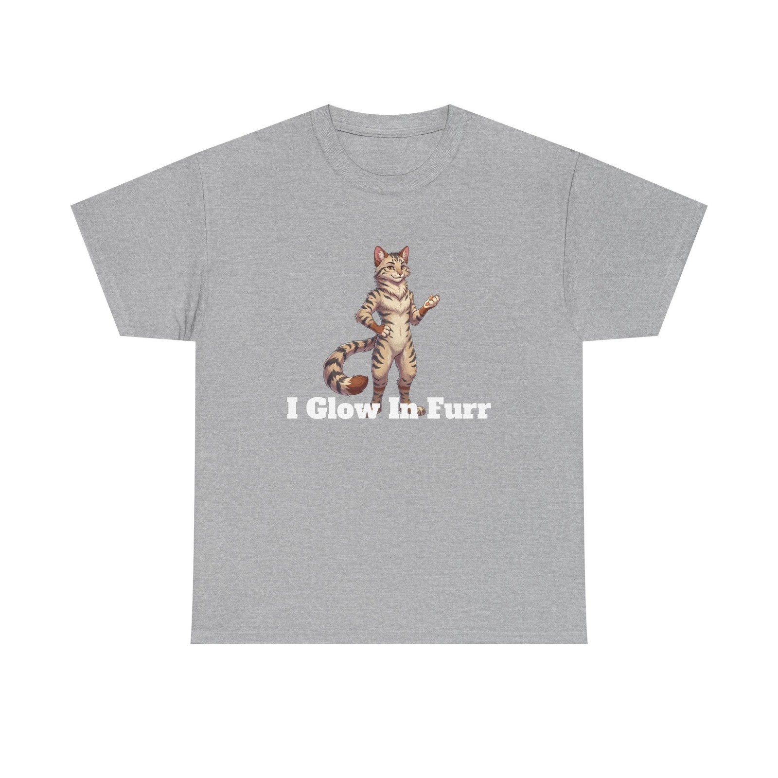furry cat shirt