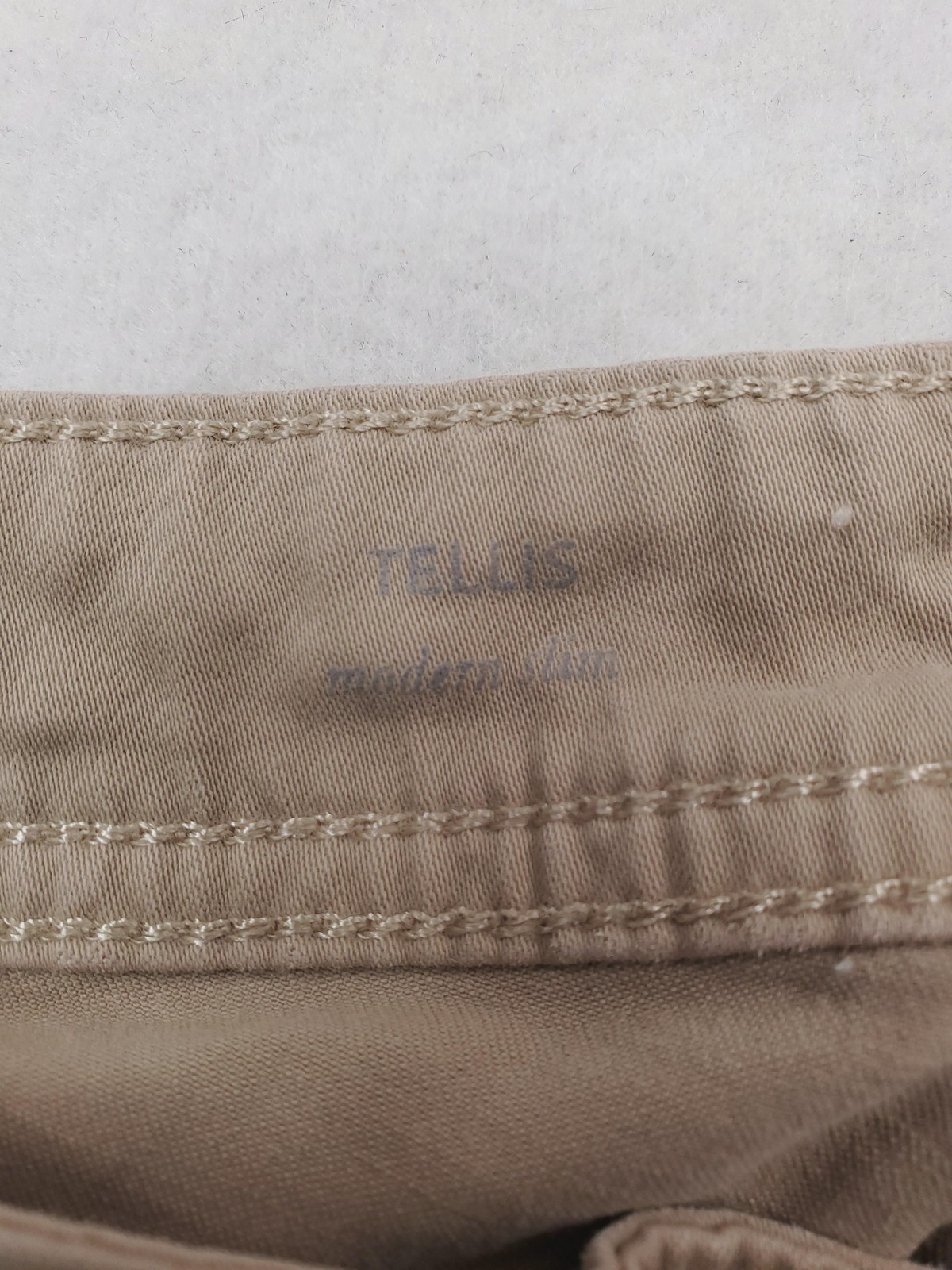 AG Adriano Goldschmied Jeans Mens 32×32 Beige Tellis Modern Slim Tapered Stretch