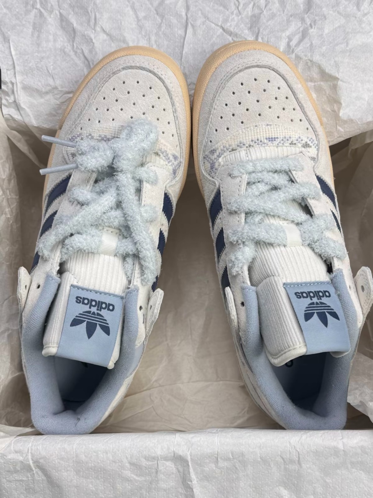 Adidas Originals FORUM Low top Skateboard Shoes Unisex White – KJ4299