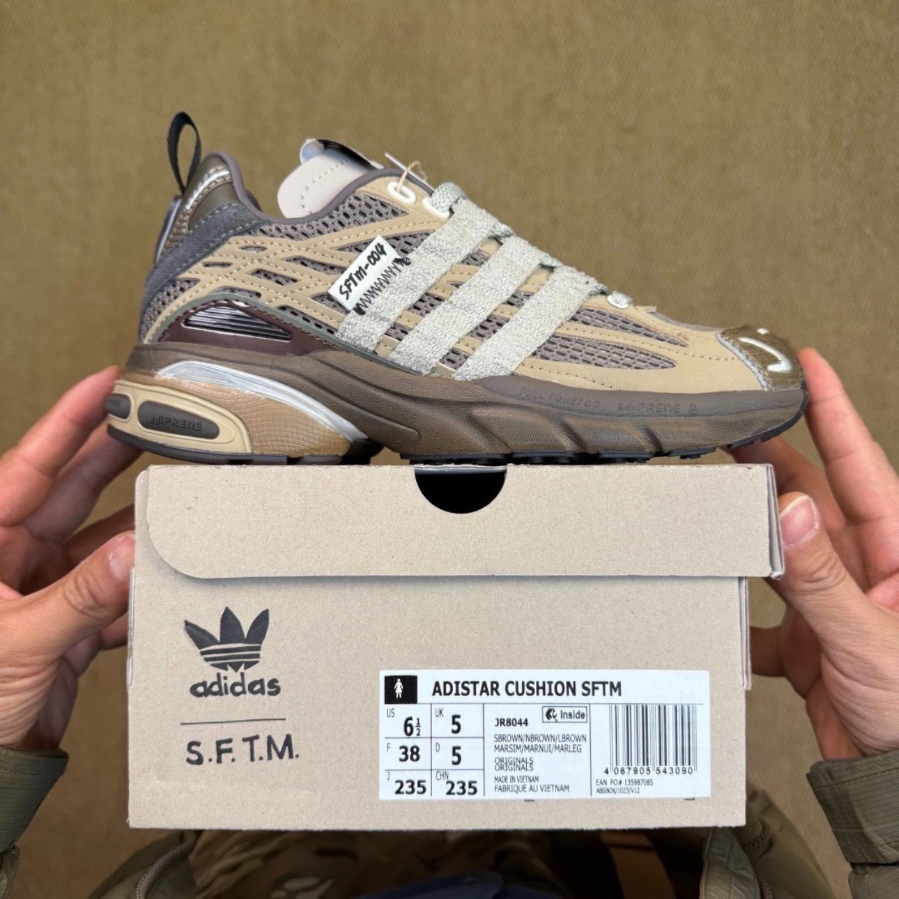 adidas x Song for the Mute Adistar Cushion SFTM Clay Brown Unisex JR 8044