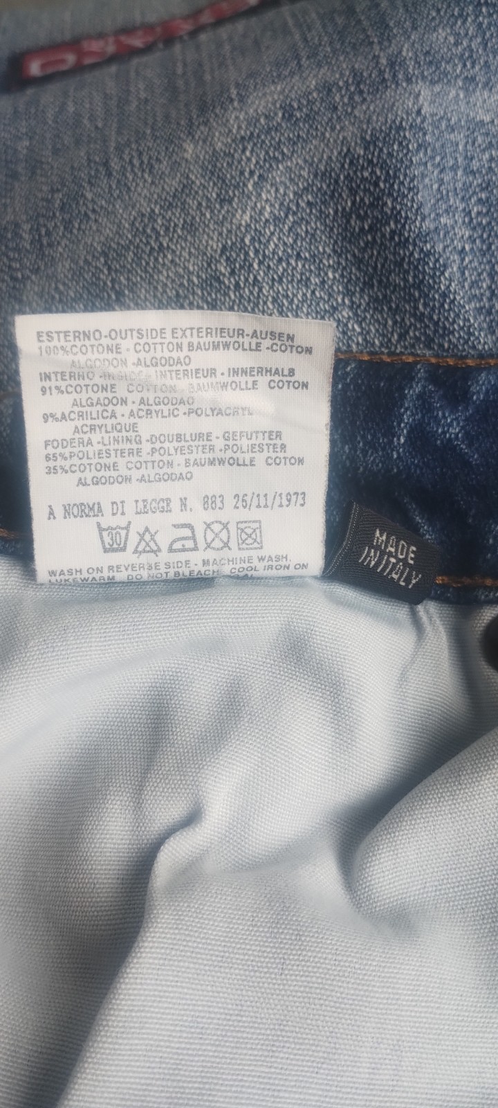 Dolce Gabbana Rare Vintage Men’s Jeans, Size 31.