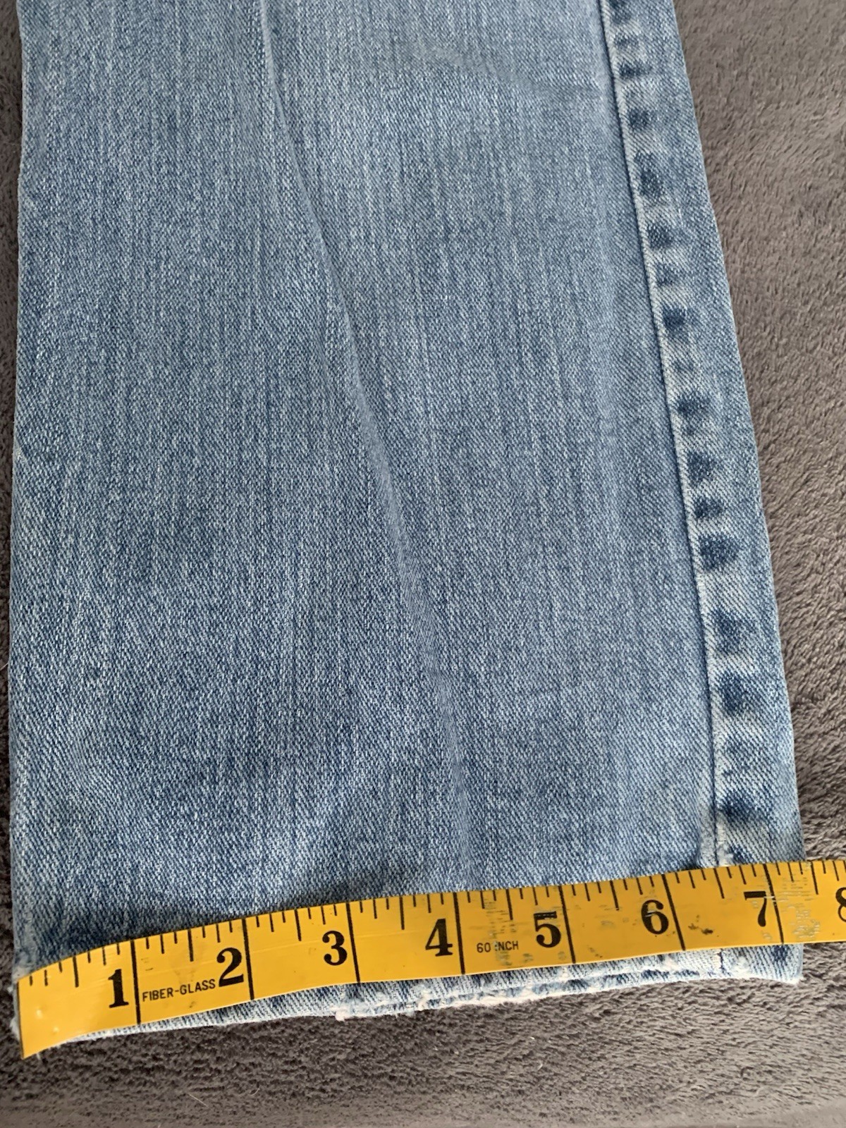 Lee Mens Light Wash Jeans Straight Leg Regular Fit 33 x 32