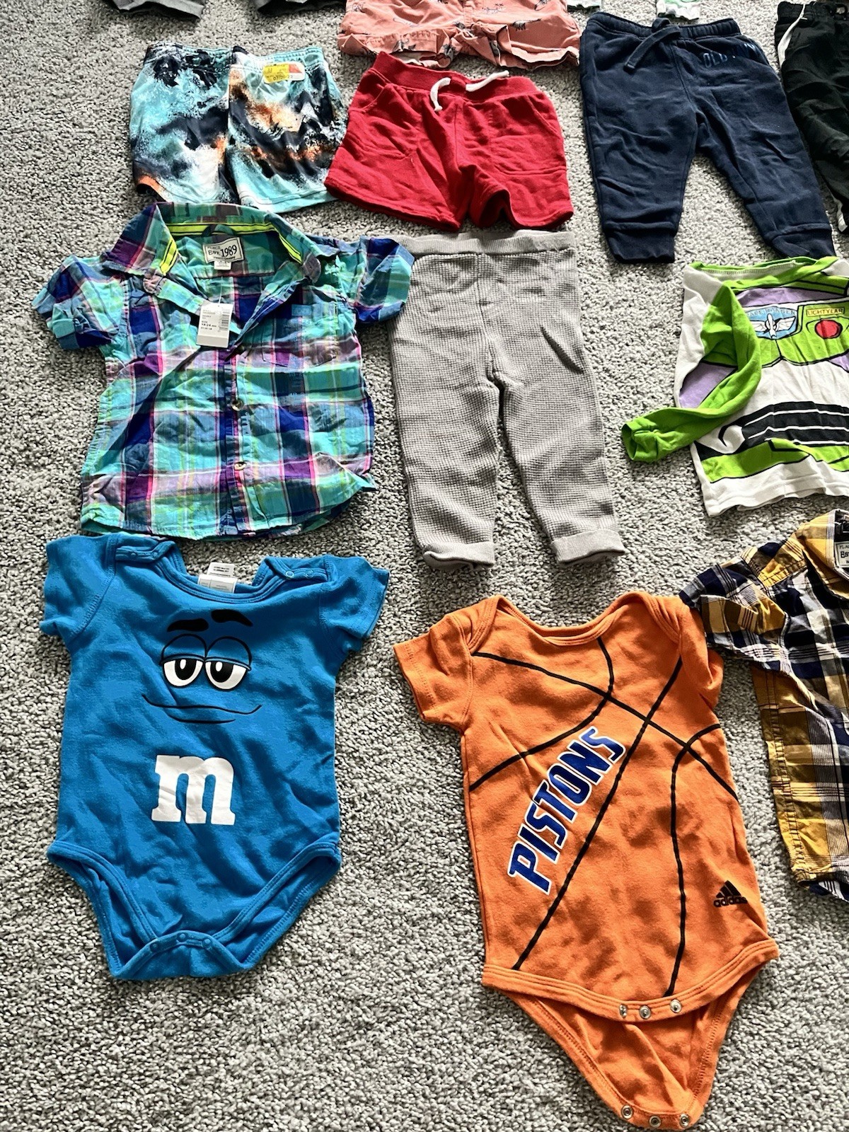 Baby Boy Clothes Variation Of Clothing Etc: Size 12M-4T Variety Lot of 50