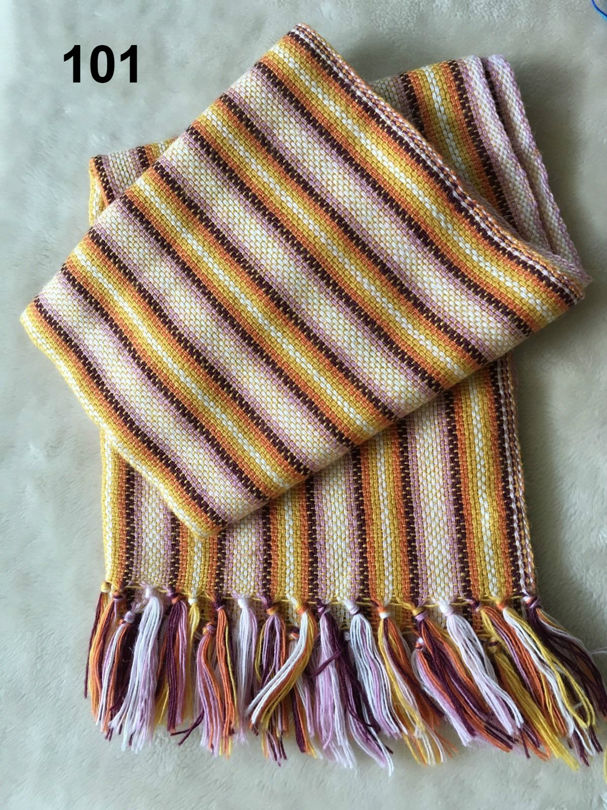 Alpaca Wool Scarf Shawl Handmade Colorful Pashmina Natural fibers /No synthetics