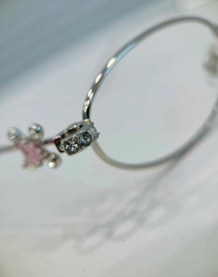 Gentle Monster On Ring 02 Sunglasses Silver/Clear With Case New