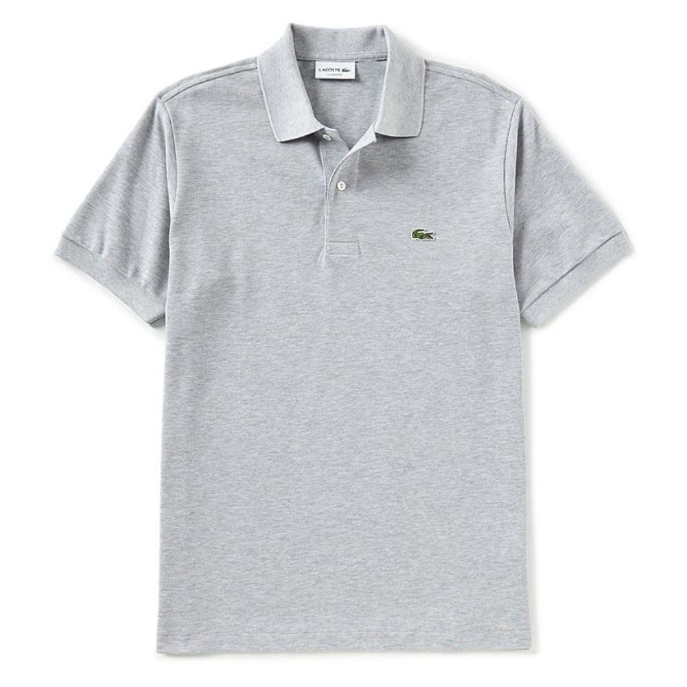 Lacoste Men’s Short Sleeve PH4012 Cotton Logo Casual Polo Shirt