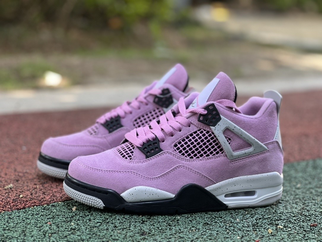 AJ 4 Retro Orchid AQ9129-501 Men’s Shoe Sizes 4-13 (New With Box)