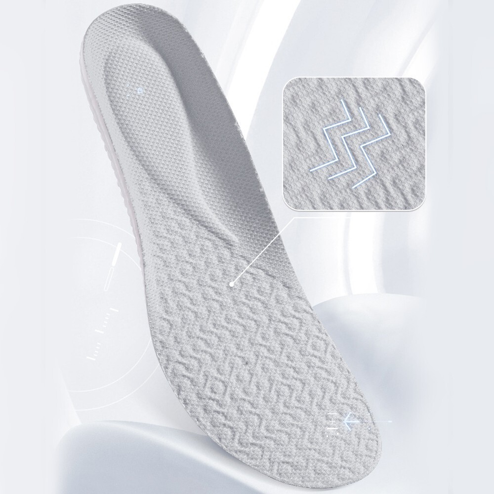 1-5Pairs Zoom Air Cushioned Sports Cushioned Insole Sof Sole Insoles Men’s Athle