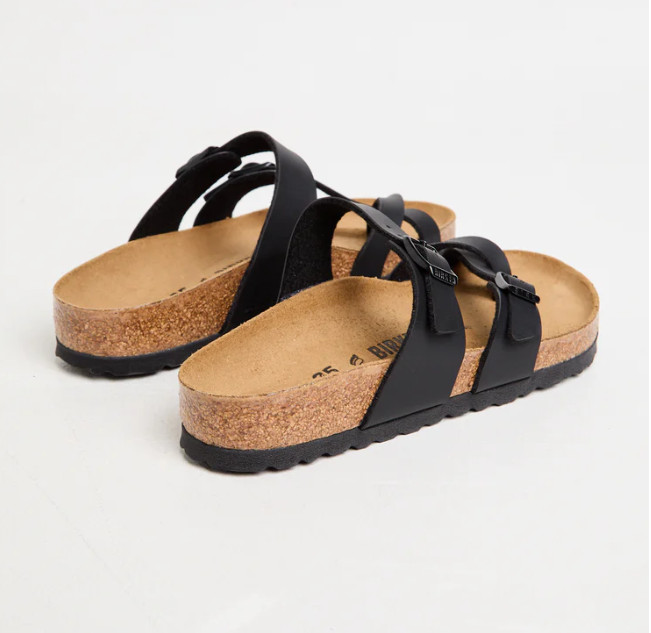 New Birkenstock Mayari Black Birko-Flor Sandals Women’s-Regular/Wide EU 37-41