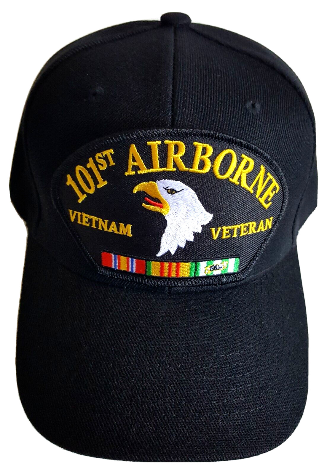 U.S. ARMY – 101ST AIRBORNE DIVISION VIETNAM VETERAN Military Ball Cap – Black