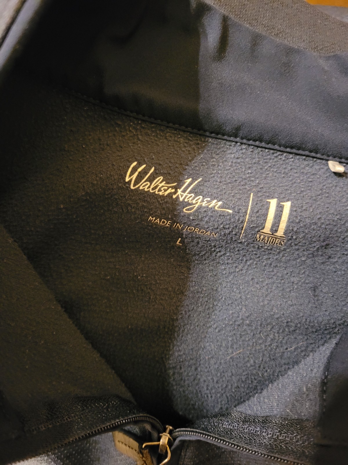 Walter Hagen 11 Majors Golf 1/4 Zip Pullover Men’s L Navy