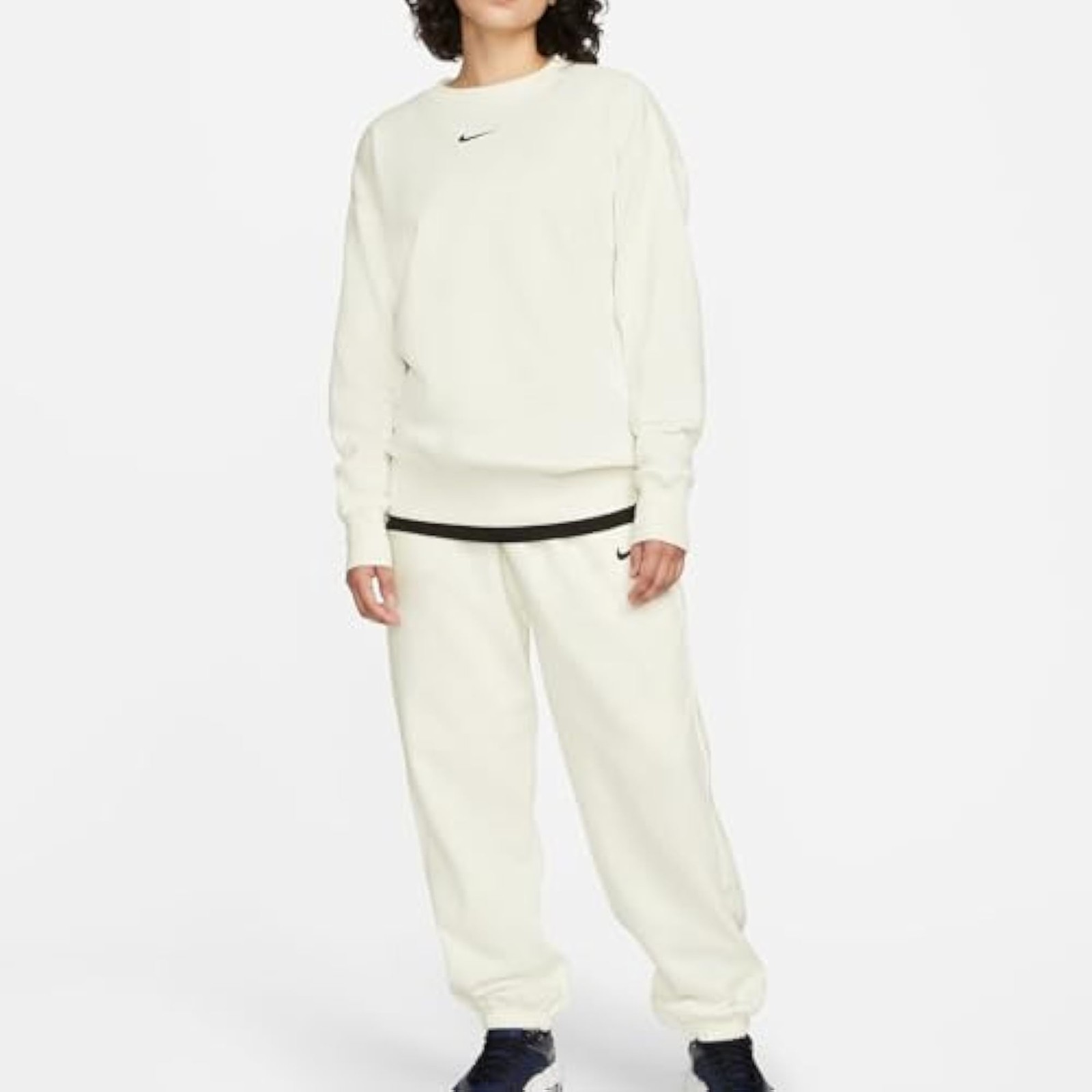 NIKE Womens NSW Phoenix Fleece OS CREW Women’s Oversized Crewneck Sweatshirt Adu