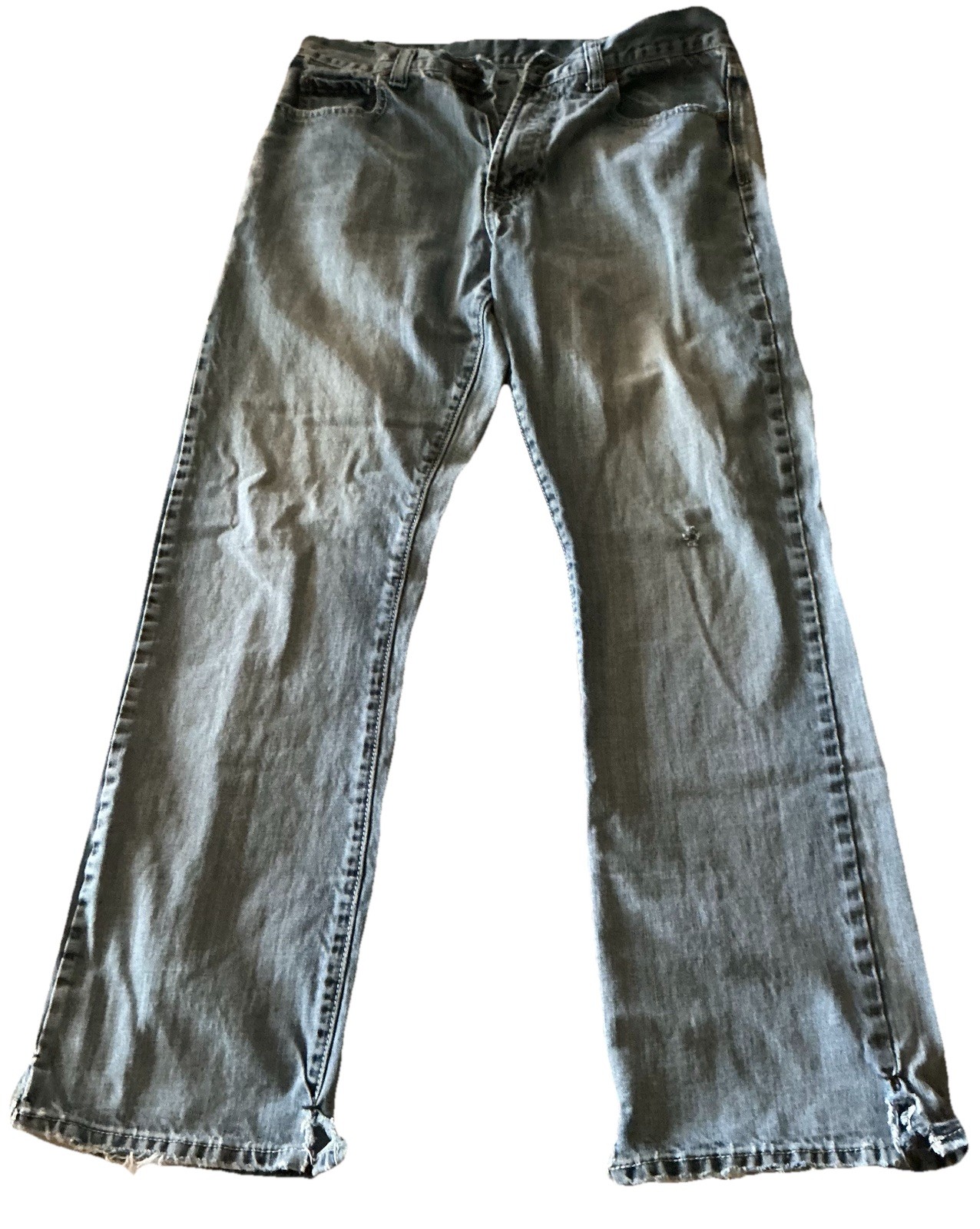 Flypaper Men’s Blue Denim Bootcut Jeans 31×32 100% Cotton