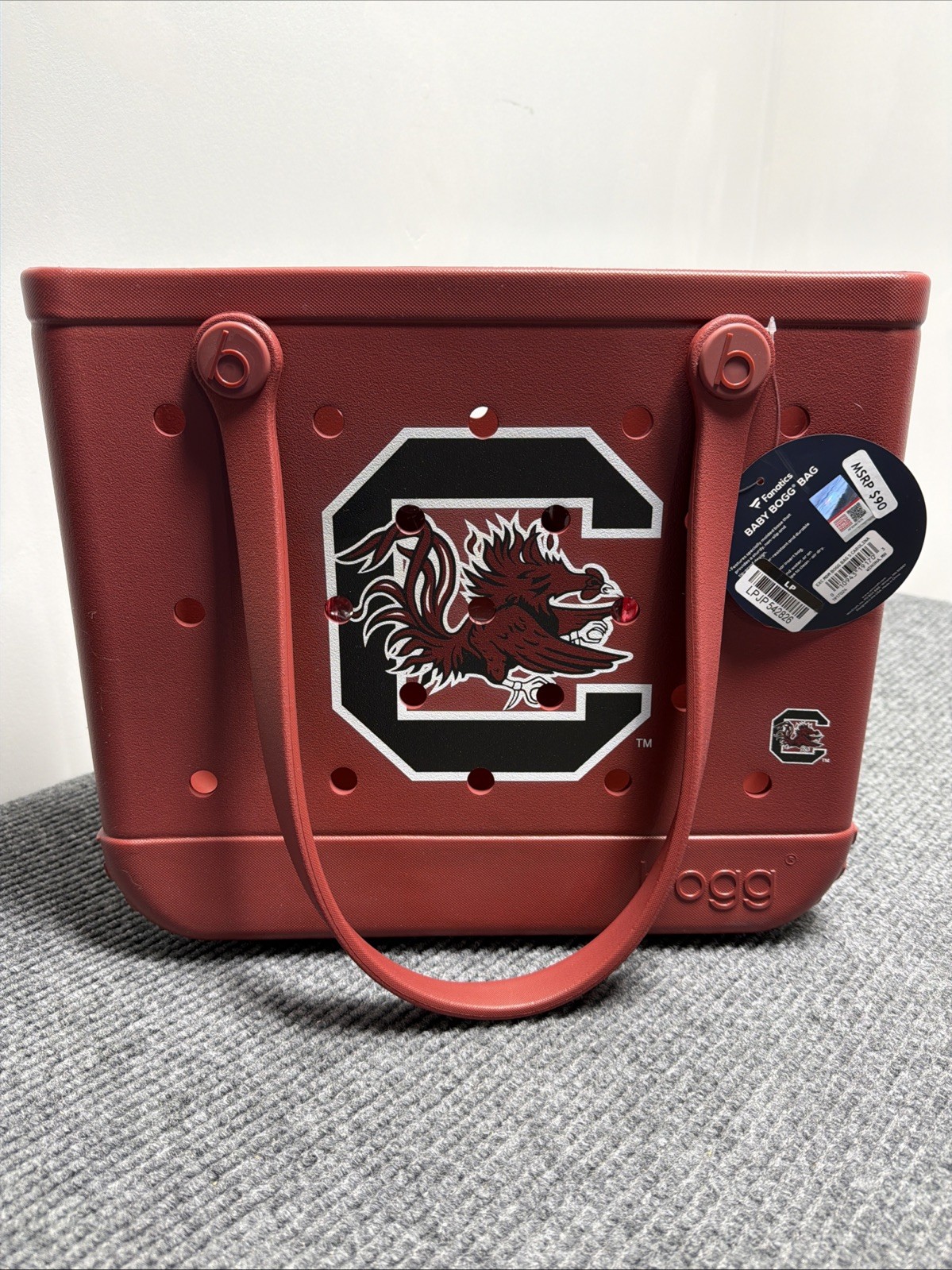NEW South Carolina Gamecock Burgundy Baby Bogg Bag / Tote