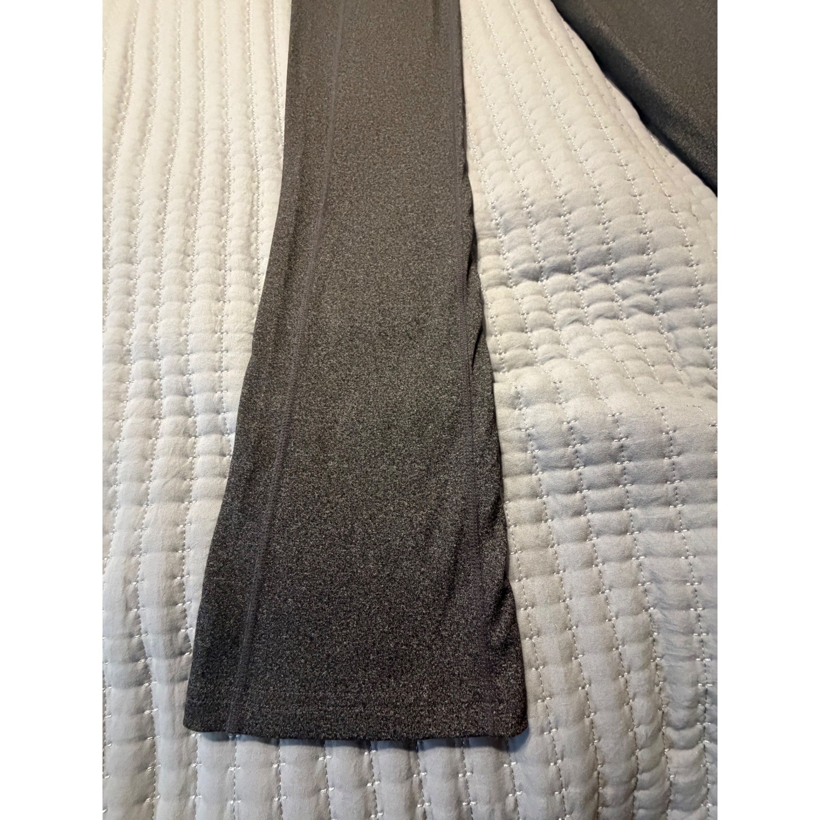 Skechers GOwalk High Waisted Flare Pants Gray Heather Pockets W3PT84C Womens S
