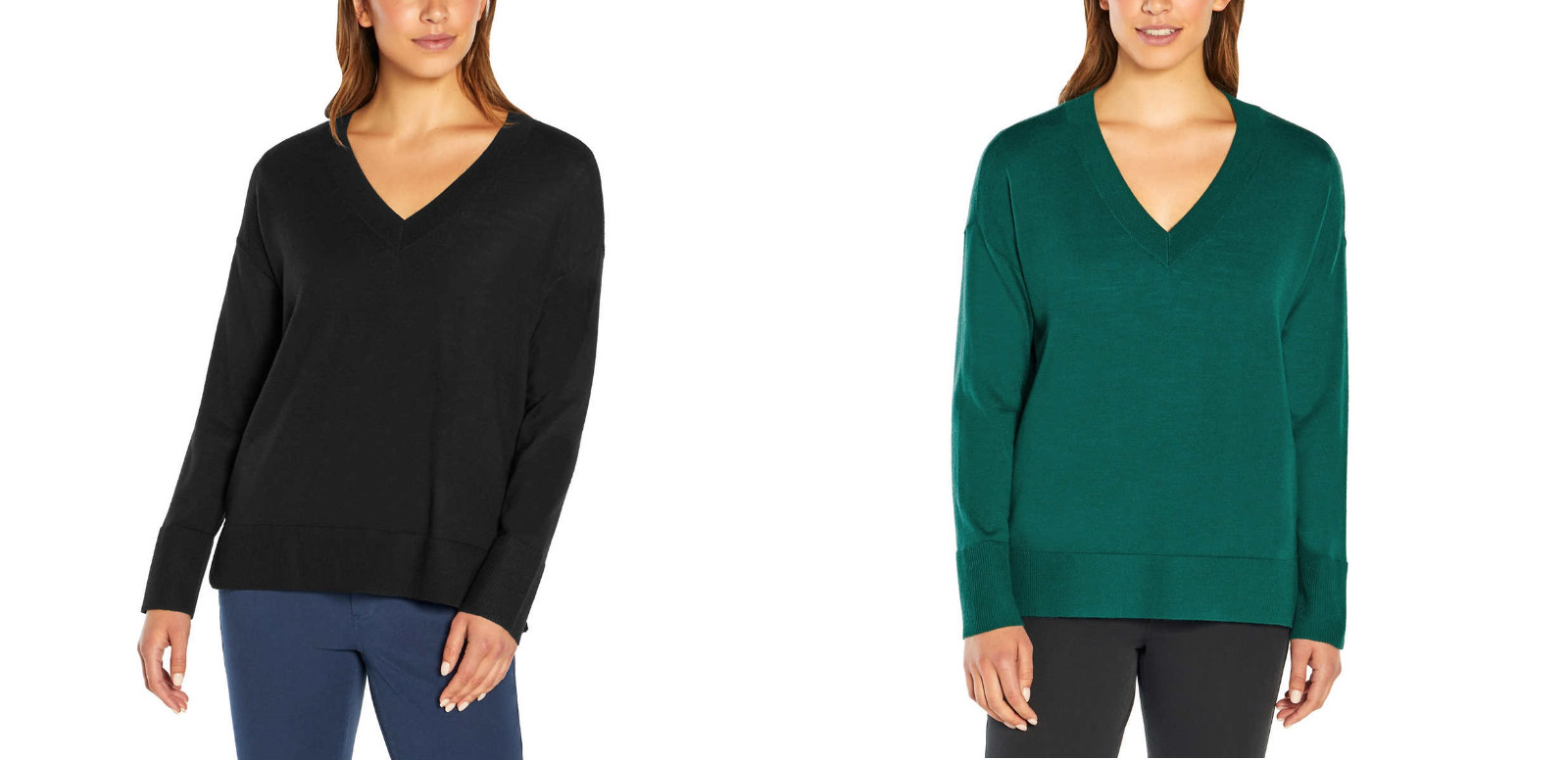Banana Republic Ladies’ Merino Wool V-Neck Sweater